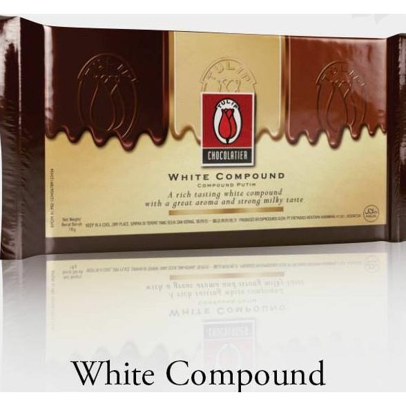 

TULIP White Compound 1 kg - TULIP Coklat Compound Putih