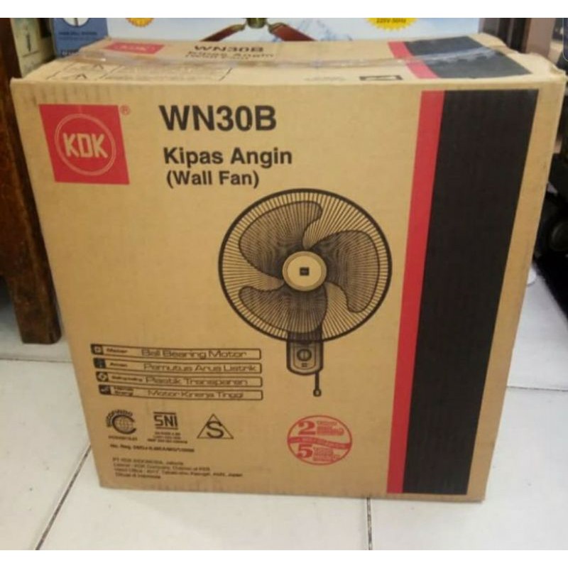 WALL FAN WN30B KDK 12&quot; / KIPAS ANGIN GANTUNG KDK