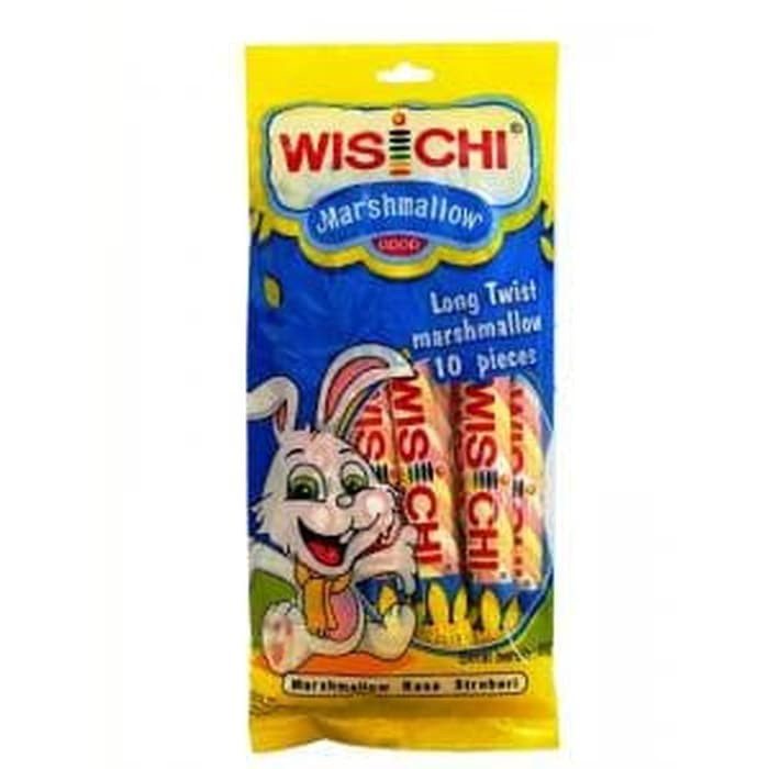 

Jual Wischi Long Twist Marshmallow Strawberry Flavour 85 Gram isi 10pcs Diskon