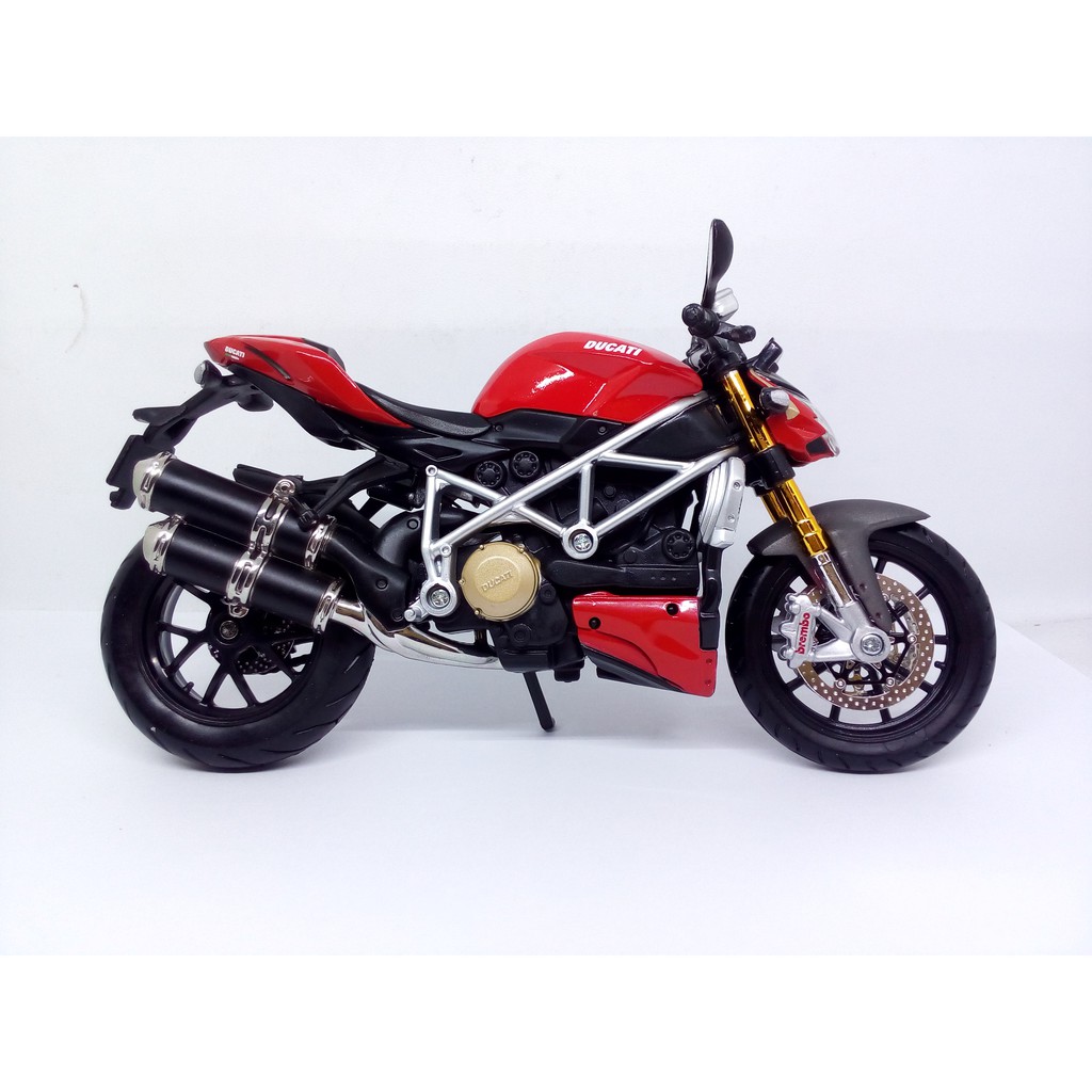Diecast Miniatur Motor Sport / Moge Ducati Streetfighter S Diecast Maisto Model motorcycle