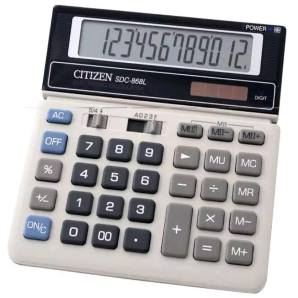 

Kalkulator Electronic Calculator Citizen CT-868N