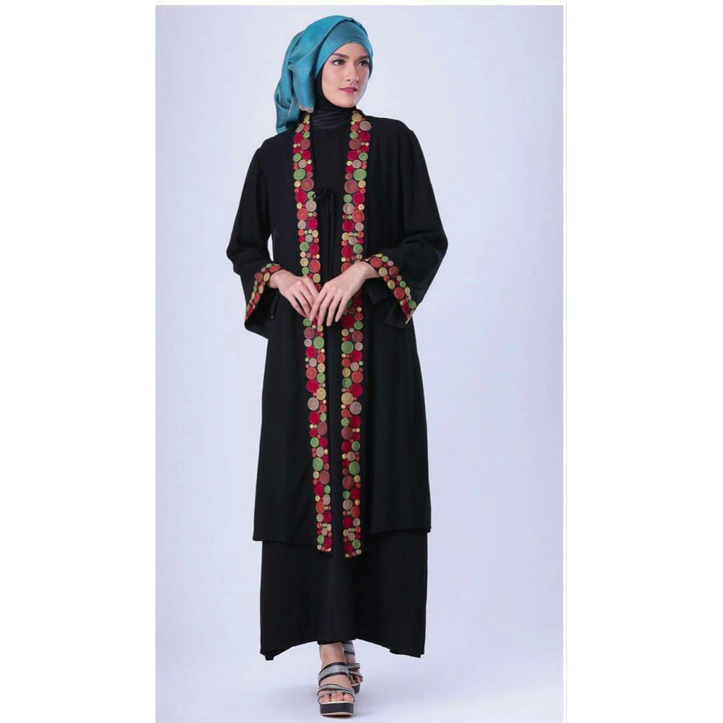 GAMIS MUSLIMAH | BAJU MUSLIM WANITA SYAR'I WARNA HITAM
