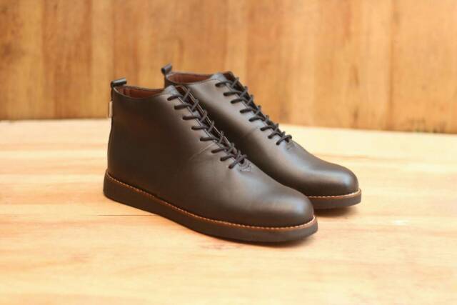 SEPATU BOOTS FULL KULIT ASLI CEVANY MULLINS ORIGINAL