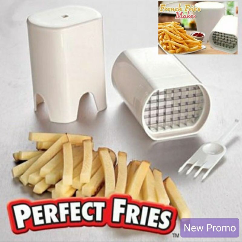 PERFECT FRIES / ALAT PEMOTONG , PEMBUAT KENTANG GORENG STICK STIK PENGIRIS KENTANG GORENG