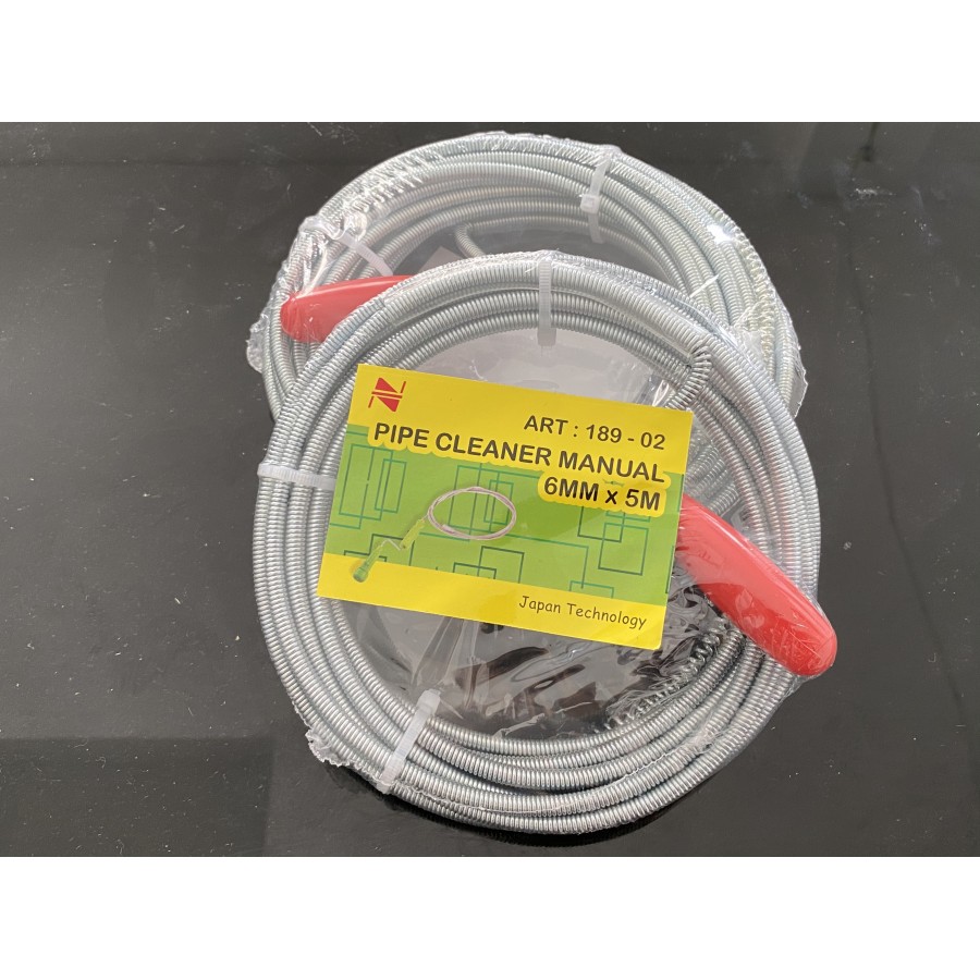 PIPE CLEANER 5 M ALAT PEMBERSIH PIPA TERSUMBAT MANUAL