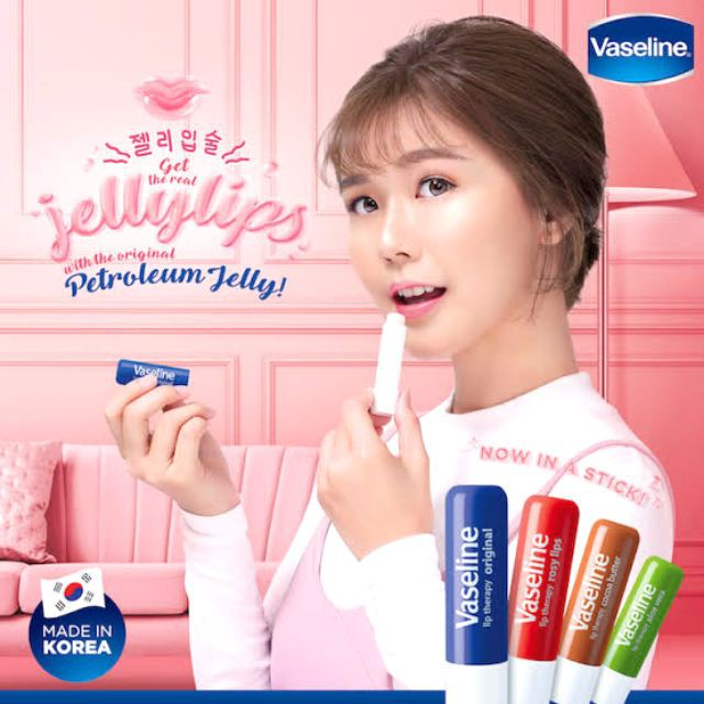 VASELINE (BPOM) Lip Therapy Rosy 7 g 4.8 Ori Aloe Cocoa Creme Twinpack Stick (VH)