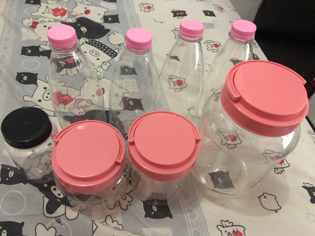 Toples Bulat 500ml/jar Plastik Pet