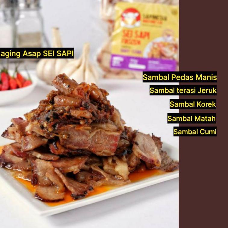 

<D-OGO <♥ ready stok sei sapinesia daging asap sei sapi <pasti dikirim
