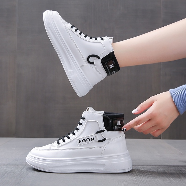 TBIG [COD] Sepatu Sekolah Sneakers Import Shoes FGON Fashion Wanita Sepatu Korea Style Sekolah Kuliah