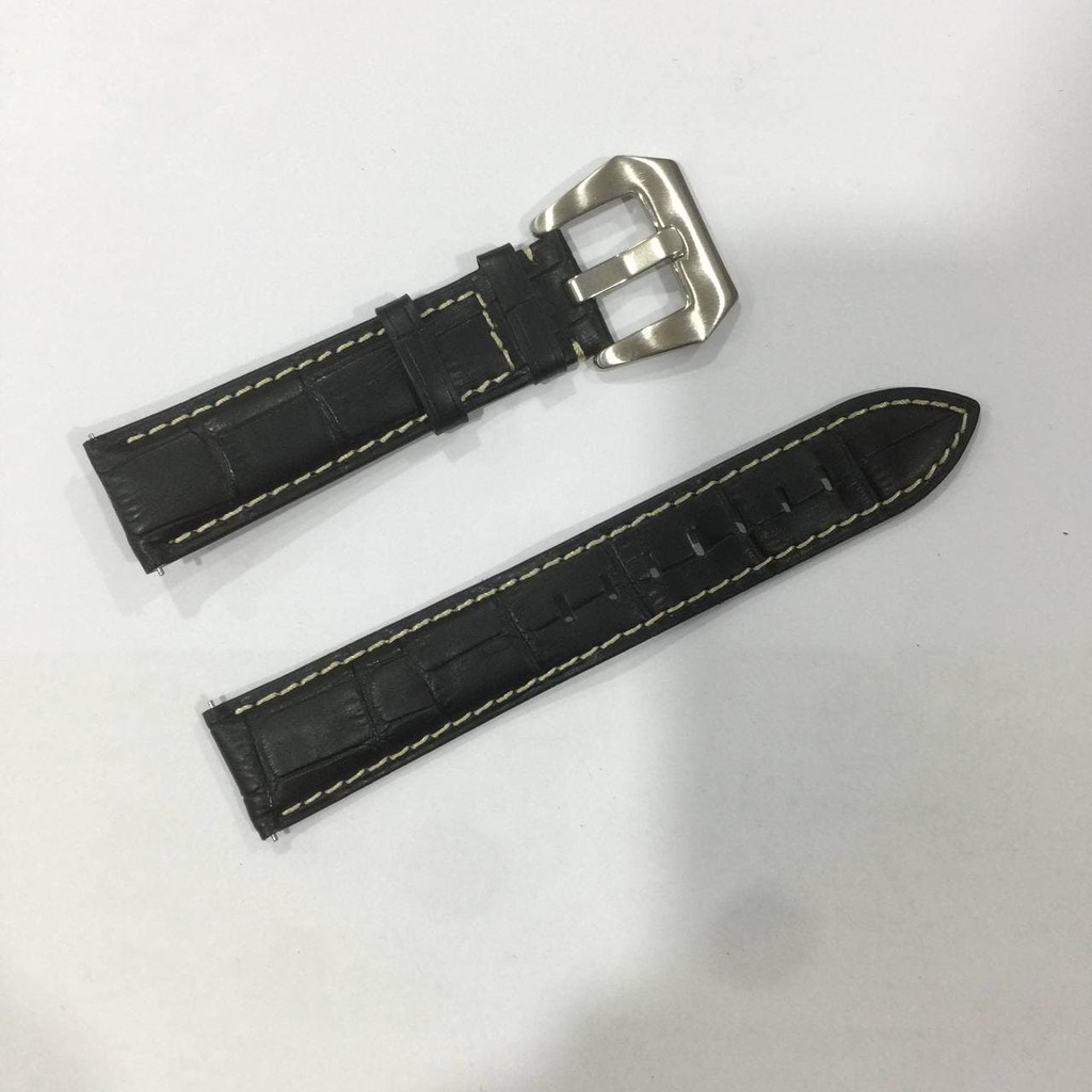 Strap Leather Synthetic 20mm Strap Kulit CROCODILE