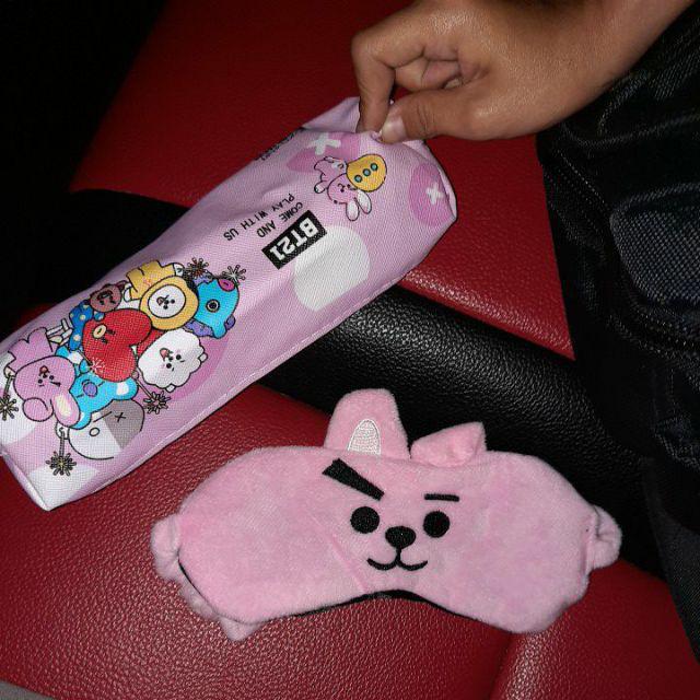 BS BISA COD Eye Masks Sleep Mask Fashion BTS BT21 Plush BS BISA COD Eye Masks Sleep Mask Fashion BTS BT21 Plush