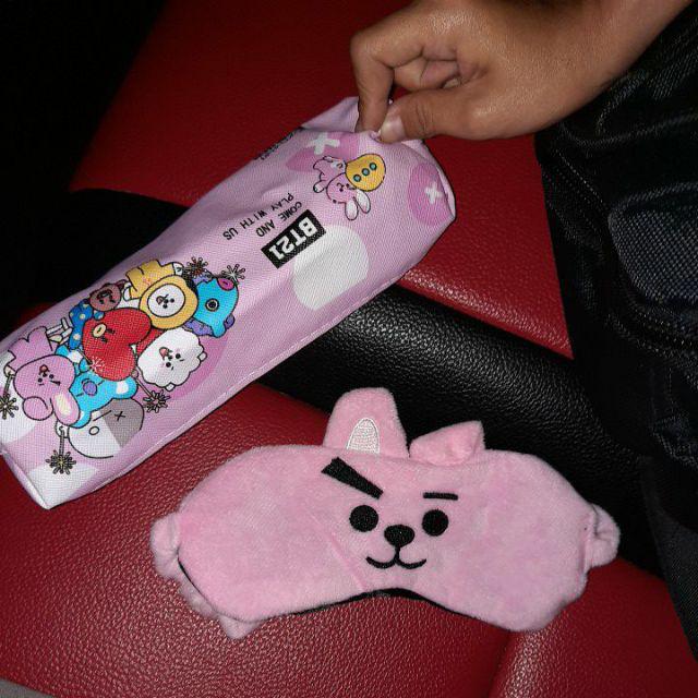  BS BISA COD Eye Masks Sleep Mask Fashion BTS  BT21 Plush 