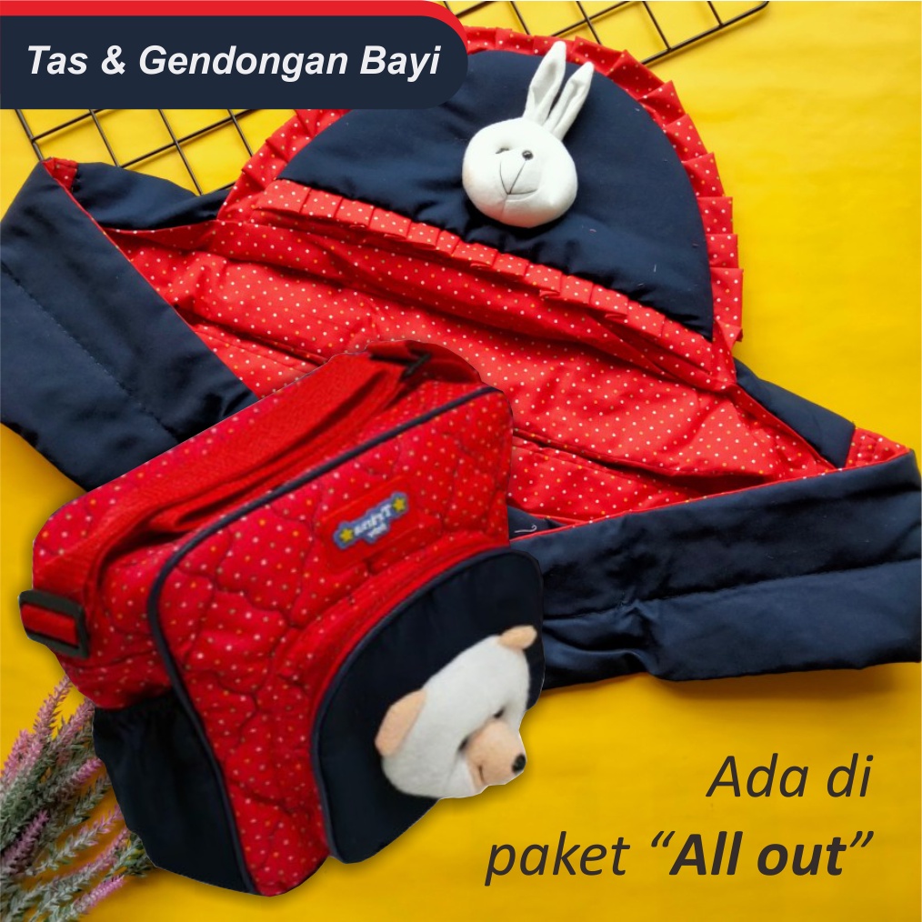 Paket Baju Bayi &amp; Set Perlengkapan Lahiran ( Include: Bedong + Gendongan + Slimut dll )