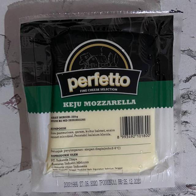 

Perfetto keju mozarella 250 gram