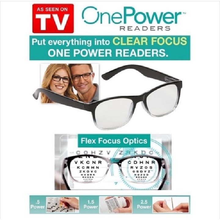 Kacamata Baca Plus Auto Focus One Power Readers