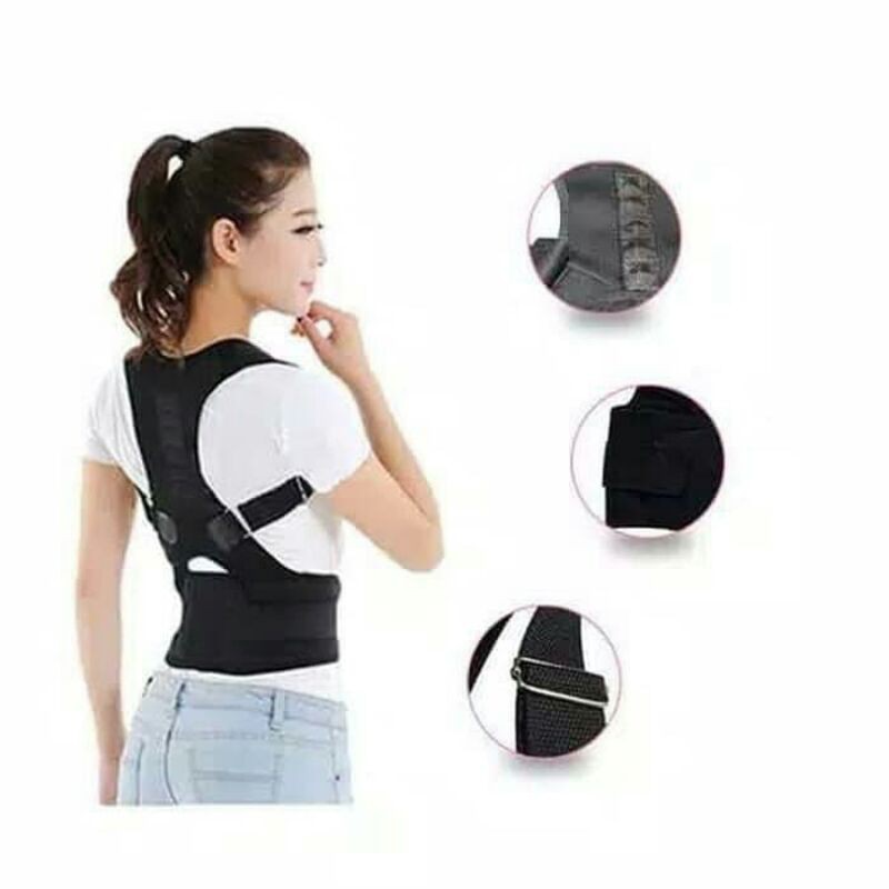 PENYANGGA PUNGGUNG POSTURE SUPPORT PENEGAK PUNGGUNG ALAT TERAPI PENEGAK TUBUH KORSET PRIA CORECCTOR