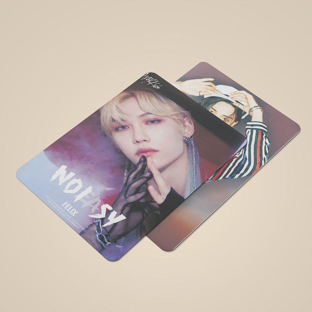 Lanfy Stray Kids Photocard No Easy 54Pcs/set ODDINARY Small Photo Card Kartu Pos Memori Kecil Perempuan Kartu Foto Album Pameran