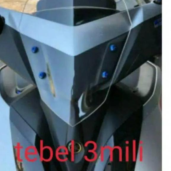 Trendy Windshield Aerox standar Bening.Visor Aerox Standar Bening