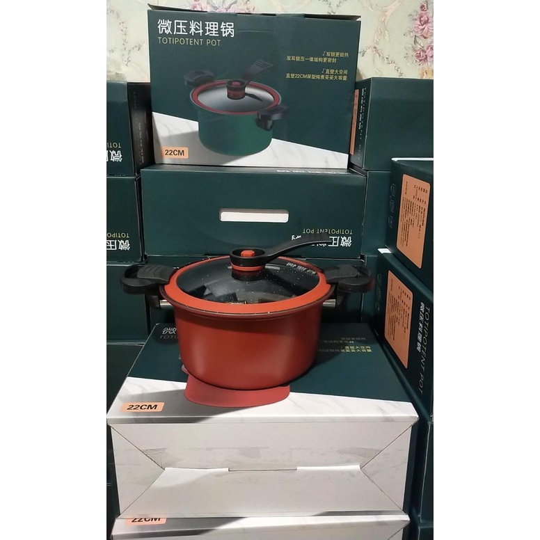 BELLA - PANCI 22 CM PRESTO SUBRON TOTIPOTENT POT PRESSURE COOK 3.5 LITER