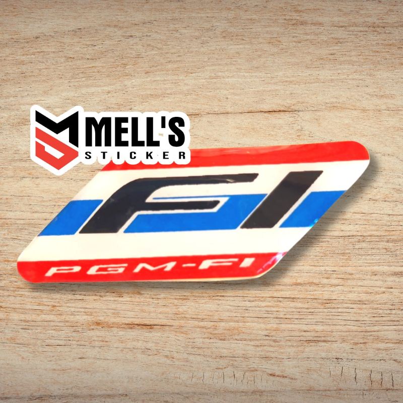 Jual Stiker Timbul Fi Merah Pgm Fi Emblem Stiker Fi Stiker Motor Emblem Fi Resin Fi Shopee