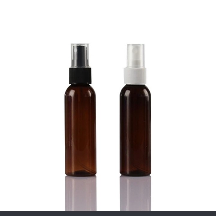 BOTOL PLASTIK AMBER 60ML SPRAY HARGA GROSIR / BOTOL SPRAY 60ML AMBER BOTOL ISI ULANG