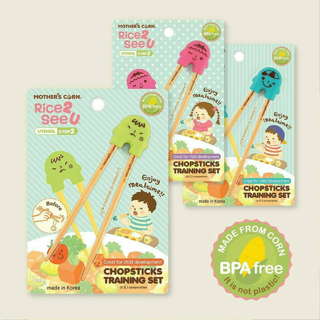 Mother's Corn Rice 2 See U Chopstick / Sumpit Bayi