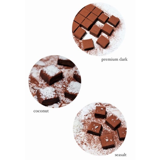 

Premium dark coklat melt