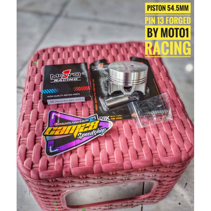 Piston Moto1 forged ukuran 54.5 55 55.25 pen 13 bukan fjn daytona TDR Kawahara-1
