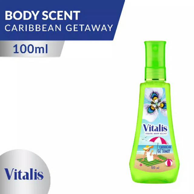 Vitalis Exotic Body Scent Caribbean Getaway [ 100mL ]