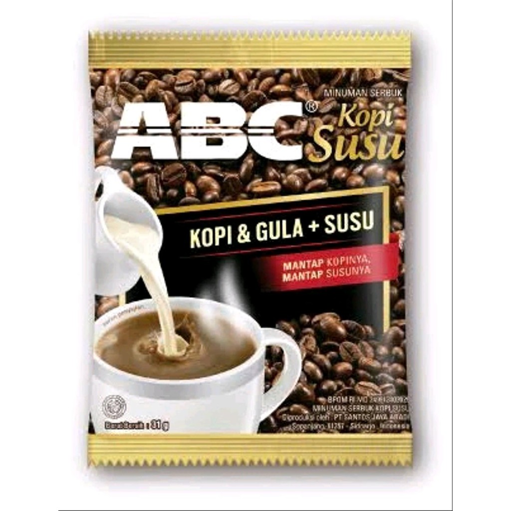 

KOPI ABC SUSU 31 Gr 10 Pcs