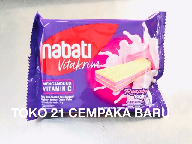 

Nabati Wafer Rasa Raspberry Yoghurt 39 gram | Nabati Murah Promo 39g