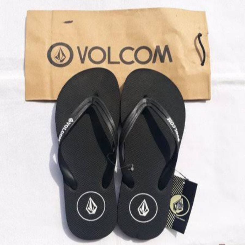 SANDAL JEPIT PRIA MOTIF VOLCOM
