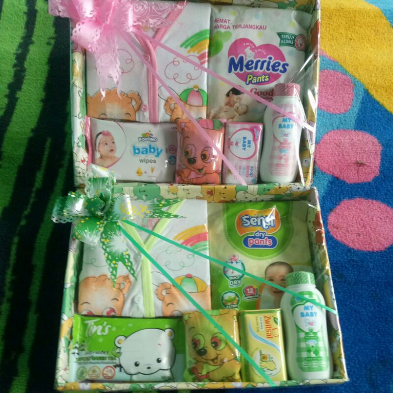 PARSEL BAYI FREE KARTU UCAPAN DAN PACKING BUBLEWRAP+KARDUS