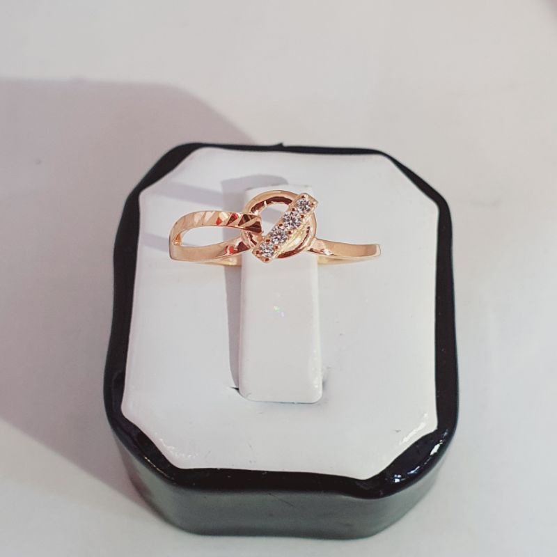 cincin model simpel mas asli kadar 375