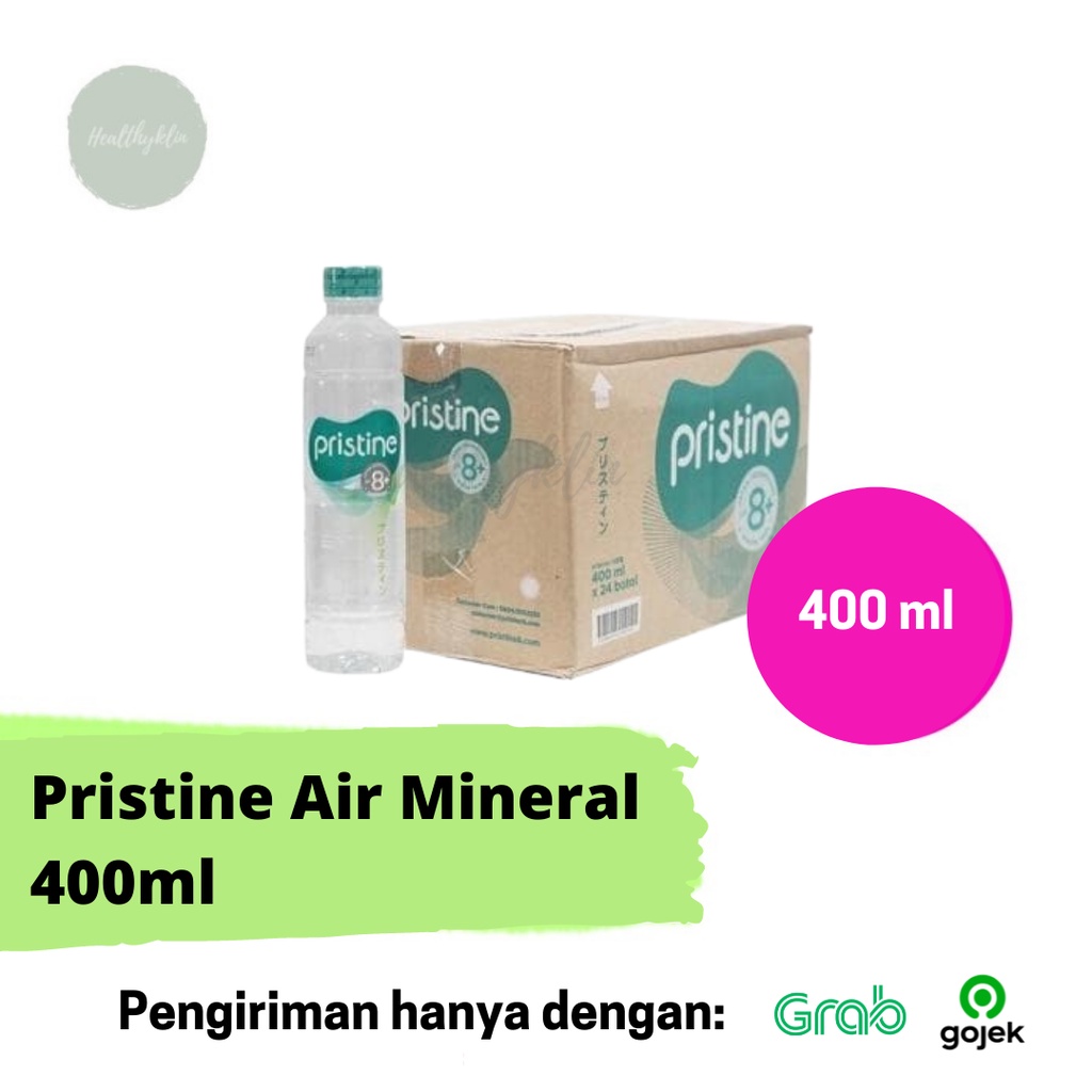 Jual Air Minum Pristine 400ml Shopee Indonesia 5331