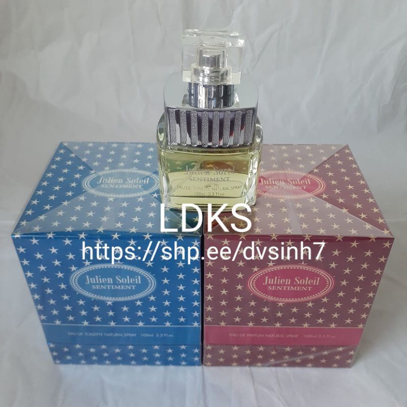 Parfum Julien Sorel / Julien Soleil Sentiment 100ml