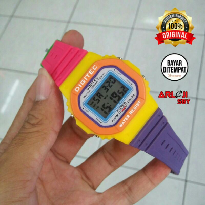 JAM TANGAN PRIA DIGITEC DG 6024 JAM TANGAN PRIA ORIGINAL TAHAN AIR