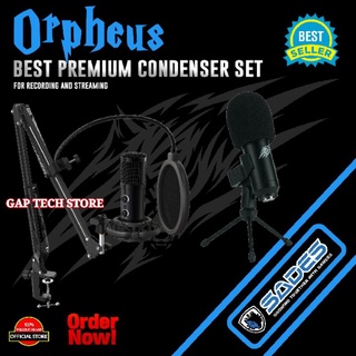 SADES ORPHEUS Premium Microphone Condenser For Recording and Streaming Original