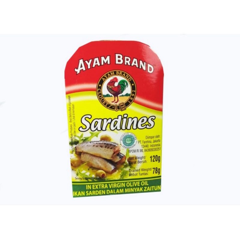 

Ayam Brand Sardines Olive Oil