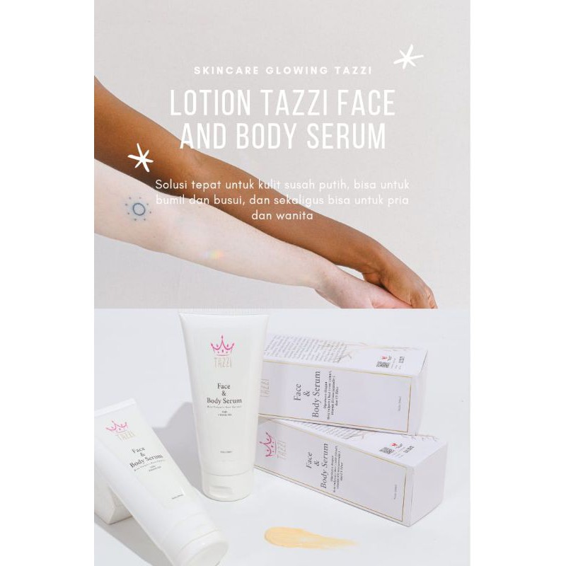 Lotion face & body serum TAZZI