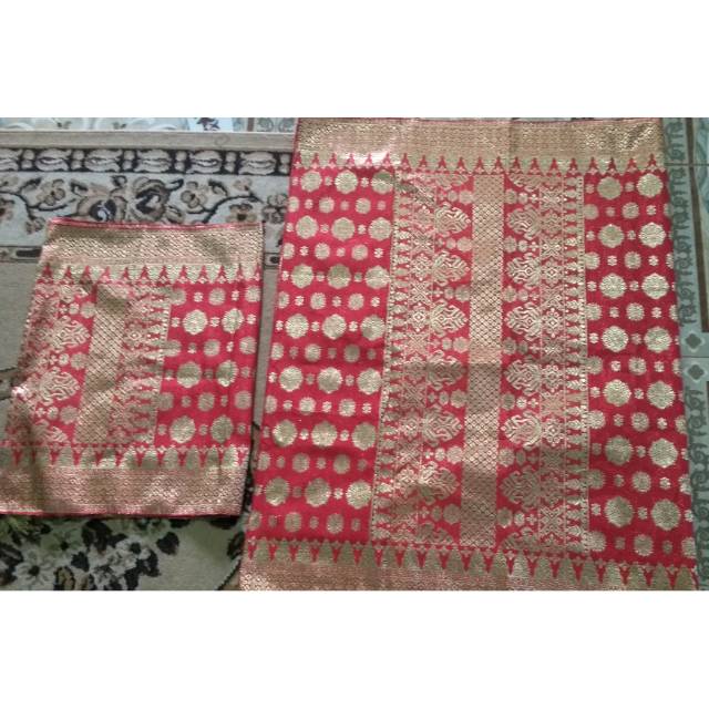 kain songket pengantin cewek/cowok