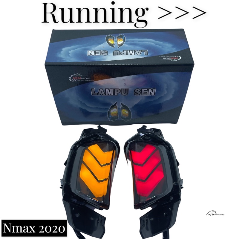 LAMPU SEN NMAX LED | LAMPU SEIN NMAX VARIASI | SEN NMAX RUNNING