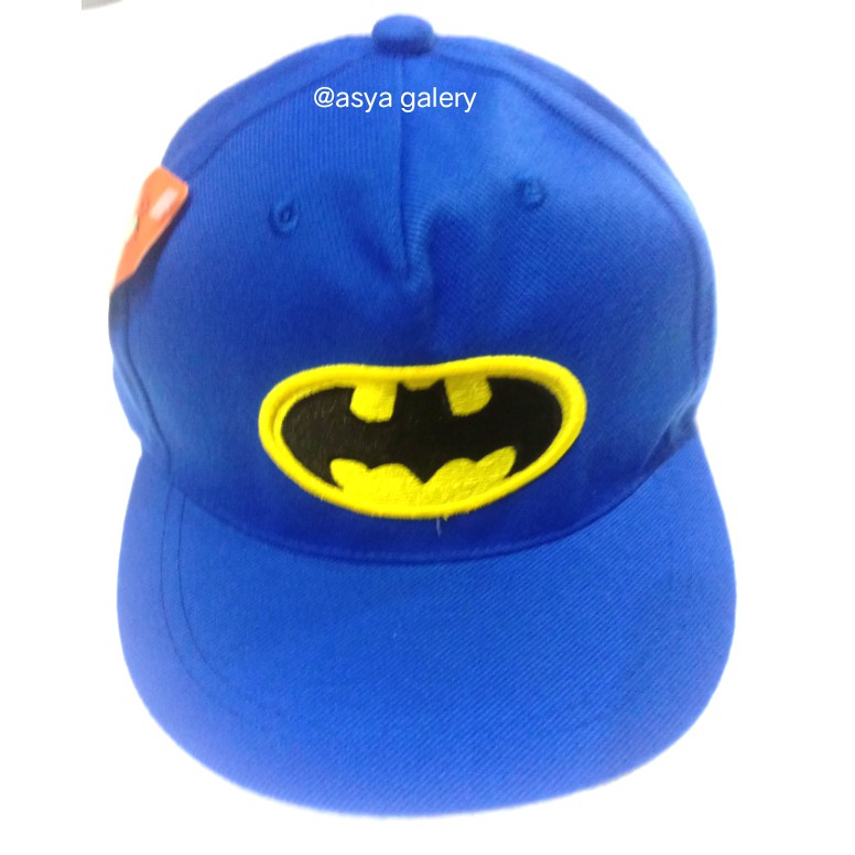 TOPI ANAK SNAPBACK KARAKTER BORDIR BATMAN /TOPI SPIDERMAN/TOPI TRANSFORMER/ TOPI TOPI FREE FIRE-2