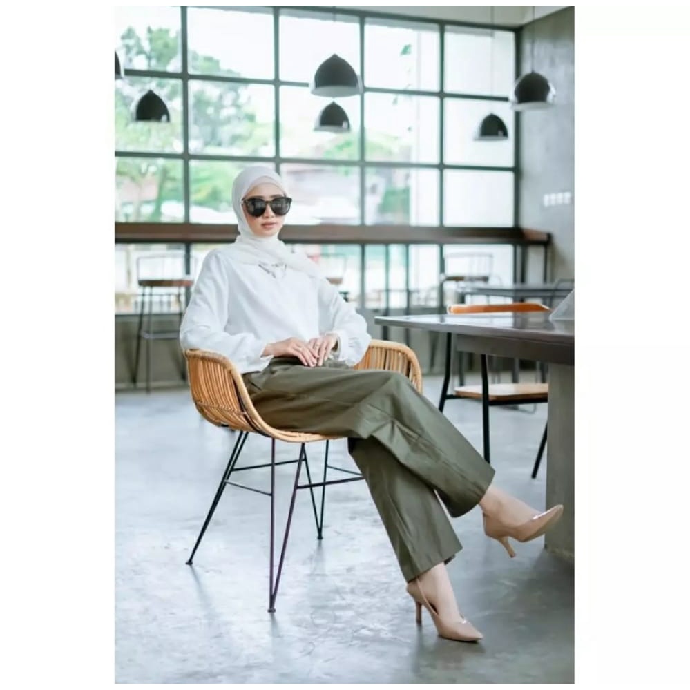 Arsn kulot hight waist//celana kulot high waist wanita