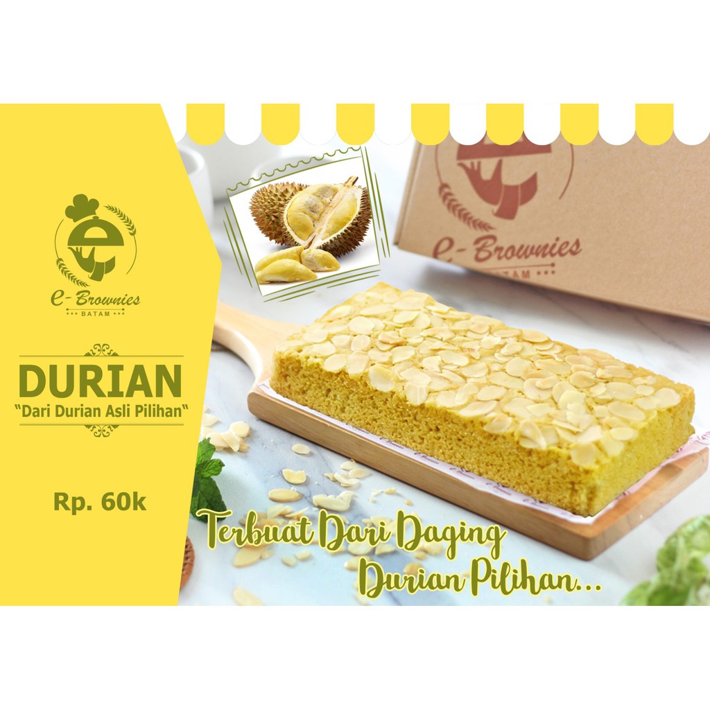 

Durian Brownies