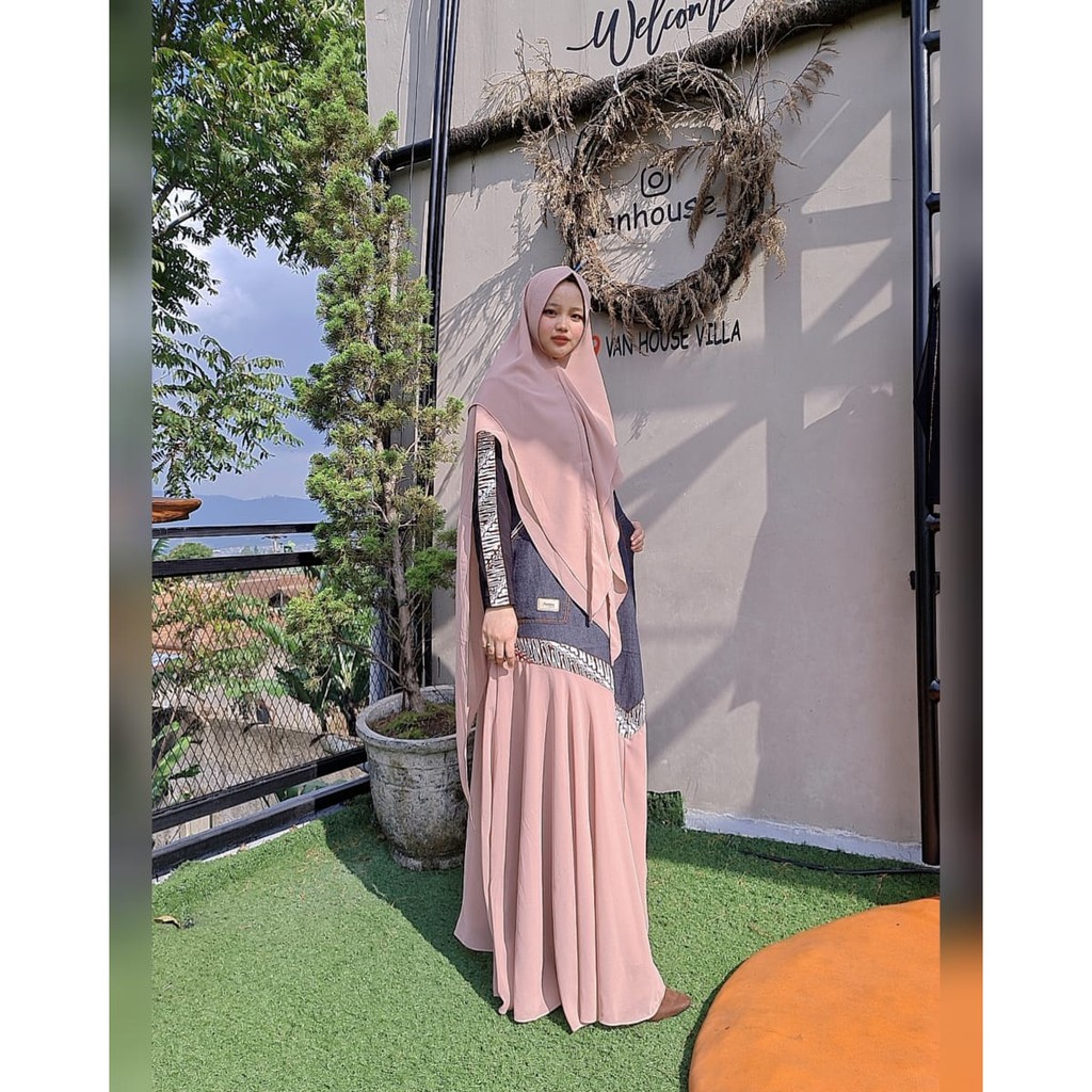 Sunny set Syar'i motif batik by viendra syari