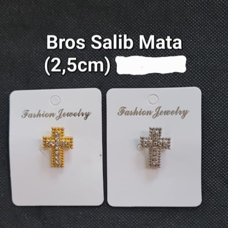 Pin bros salib 18