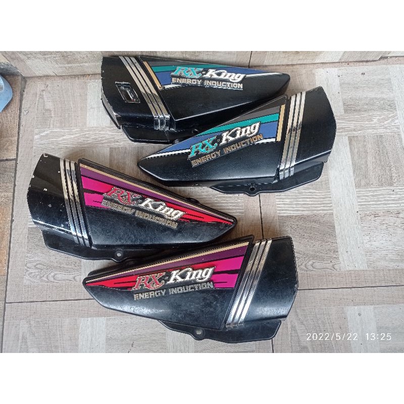 COVER SIDE ACCU RX KING RXKING  BOX AKI RX KING COBRA 1994/1995 ORIGINAL JAPAN COPOTAN 2ND