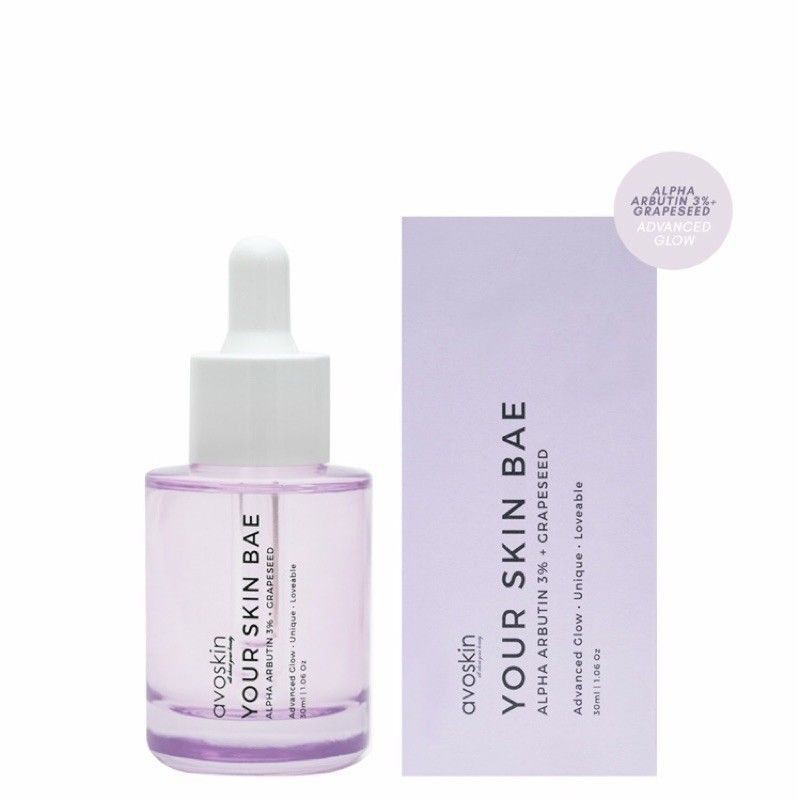 [READY STOCK TERMURAH] AVOSKIN YOUR SKIN BAE ALPHA ARBUTIN 3% + GRAPESEED 30ML
