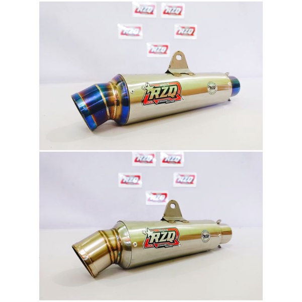 Silincer knalpot RZQ Original Bulat Kompetisi HEREX